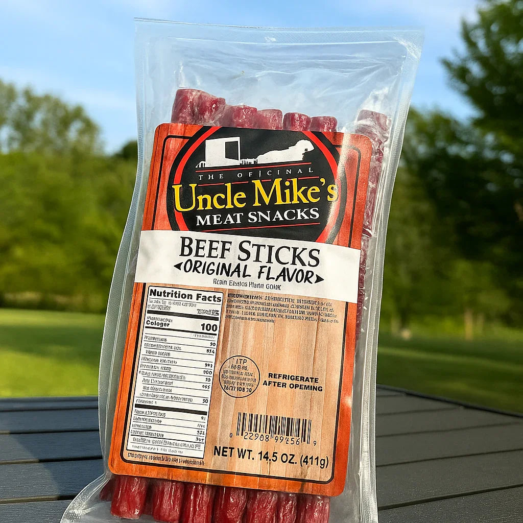 Uncle Mikes Beef Sticks - September Farm