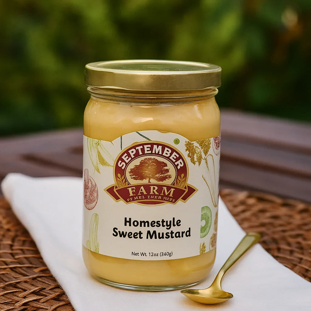 Homestyle Sweet Mustard - September Farm