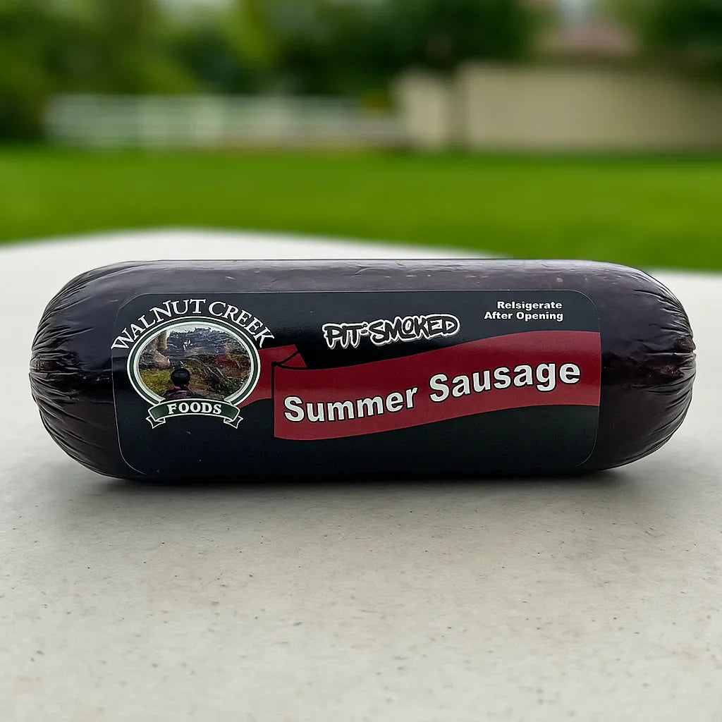Pit Smoked Summer Sausage - September Farm
