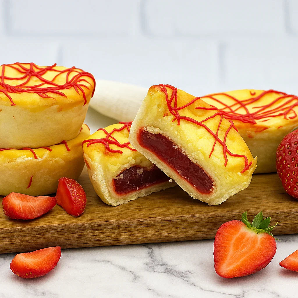 Strawberry Cheese Tart (4-pack) - September Farm