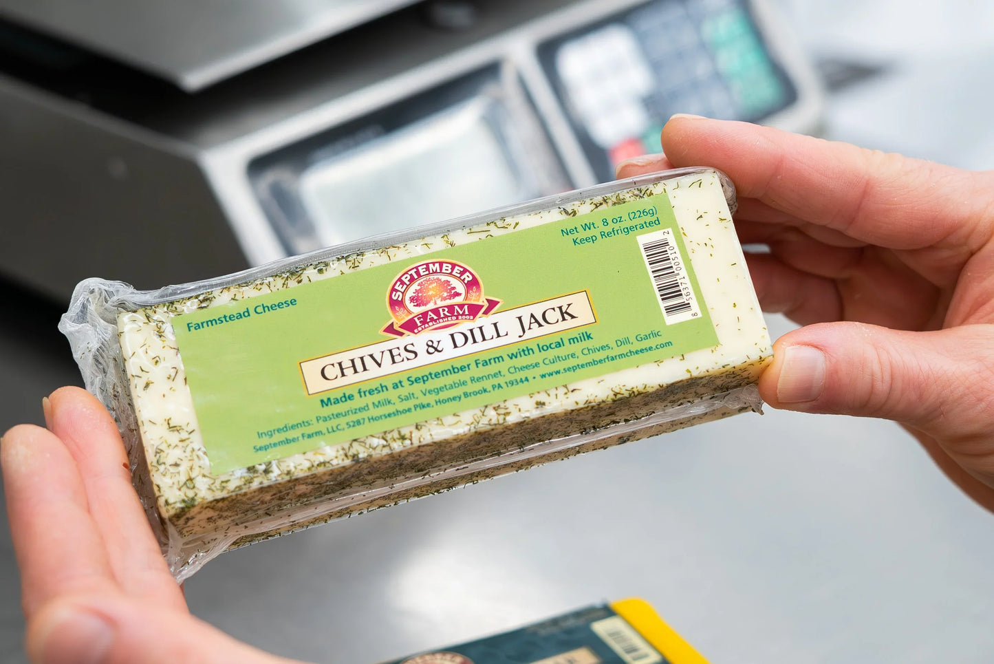 Chives & Dill Jack 8 oz. bar - September Farm