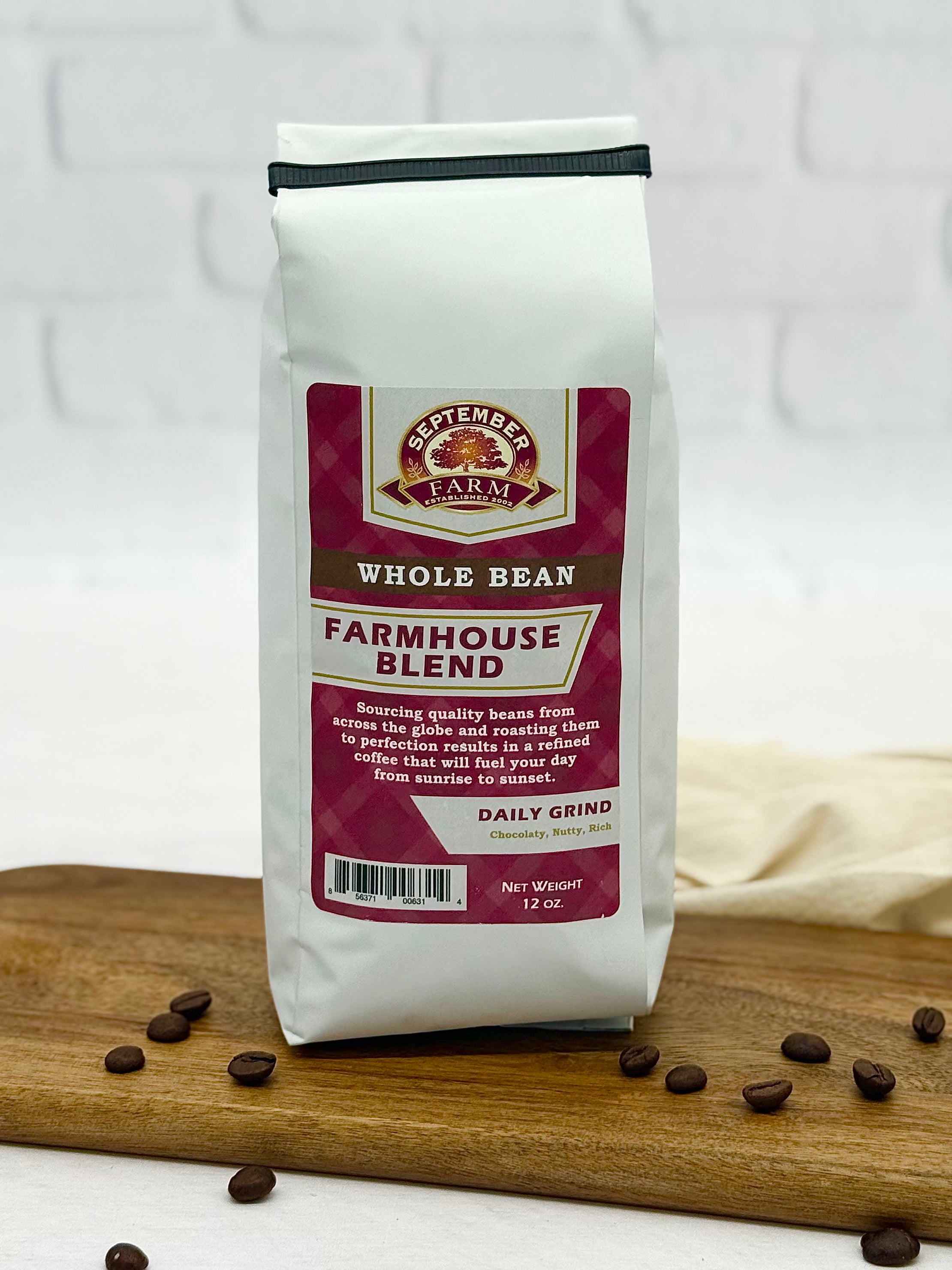 Farmhouse Blend Coffee (Whole Bean)