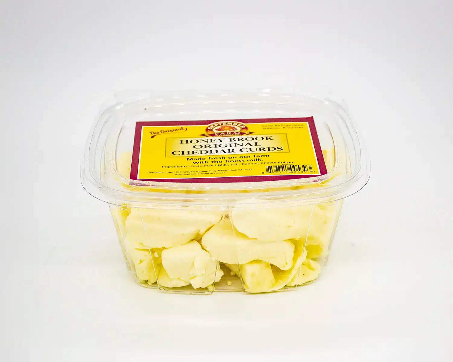 Original Cheese Curds 8 oz. container