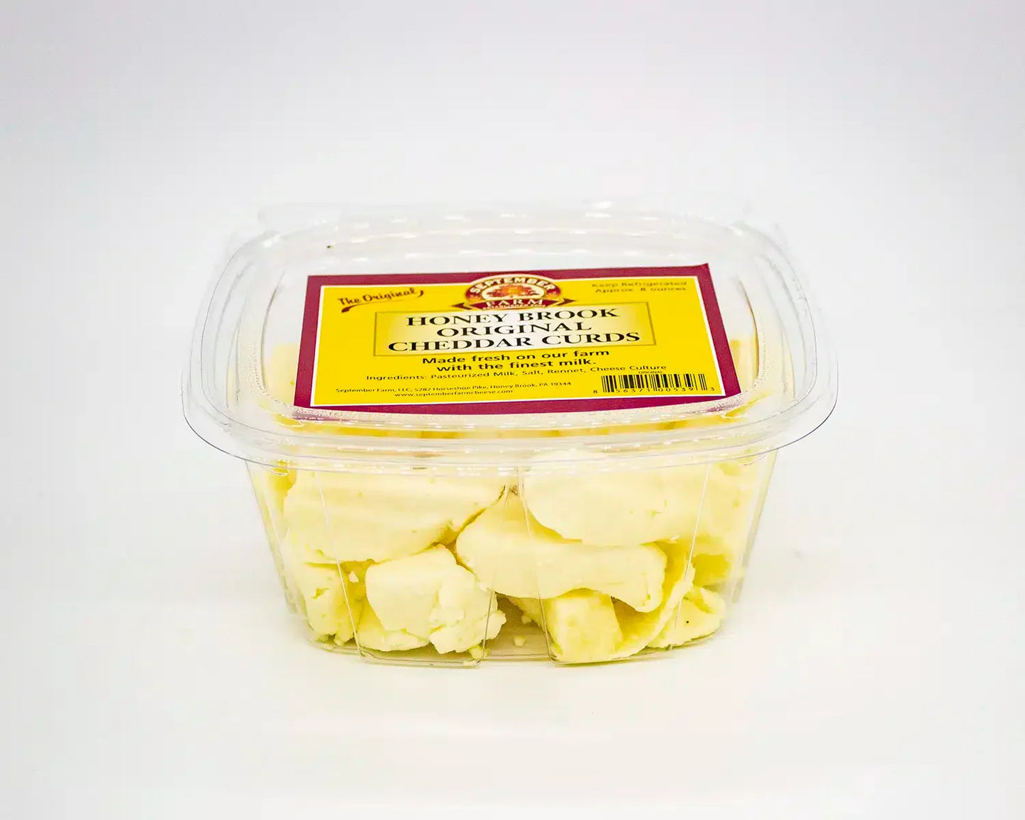 Original Cheese Curds 8 oz. container - September Farm