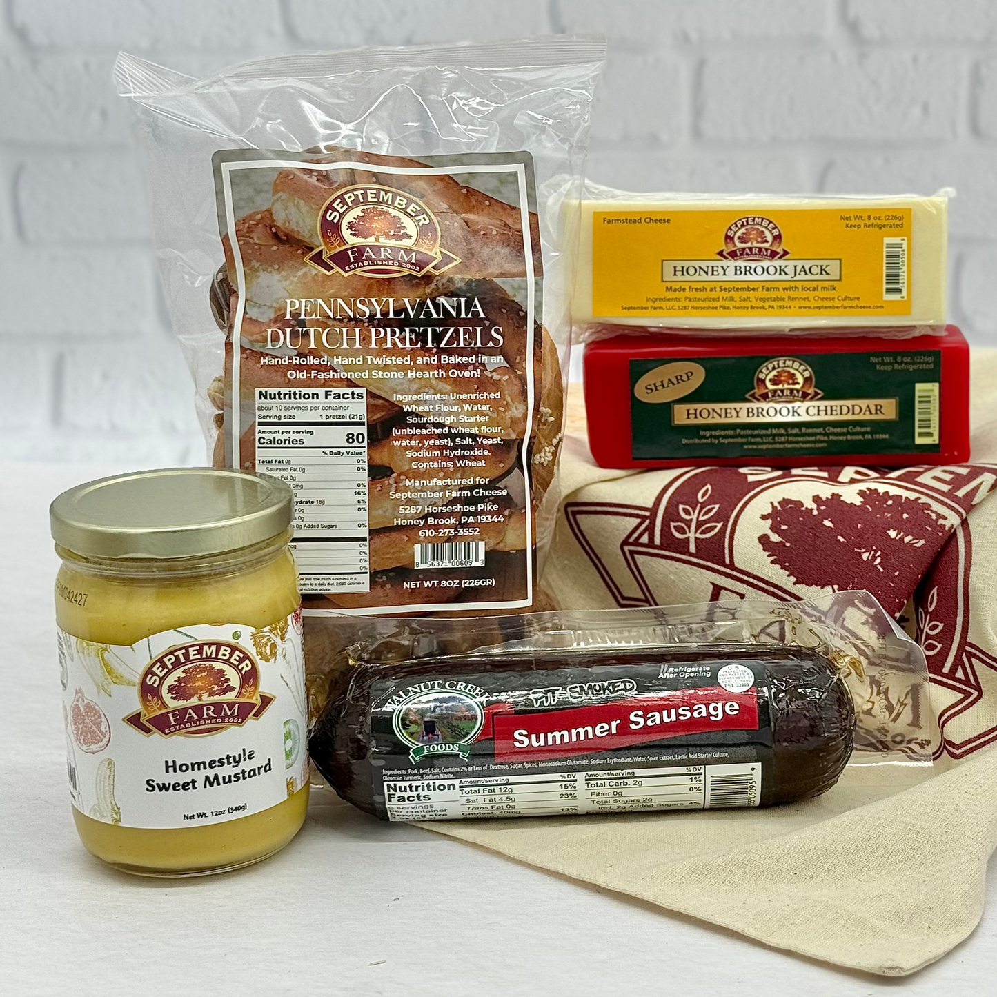Pretzels & Cheese - September Farm