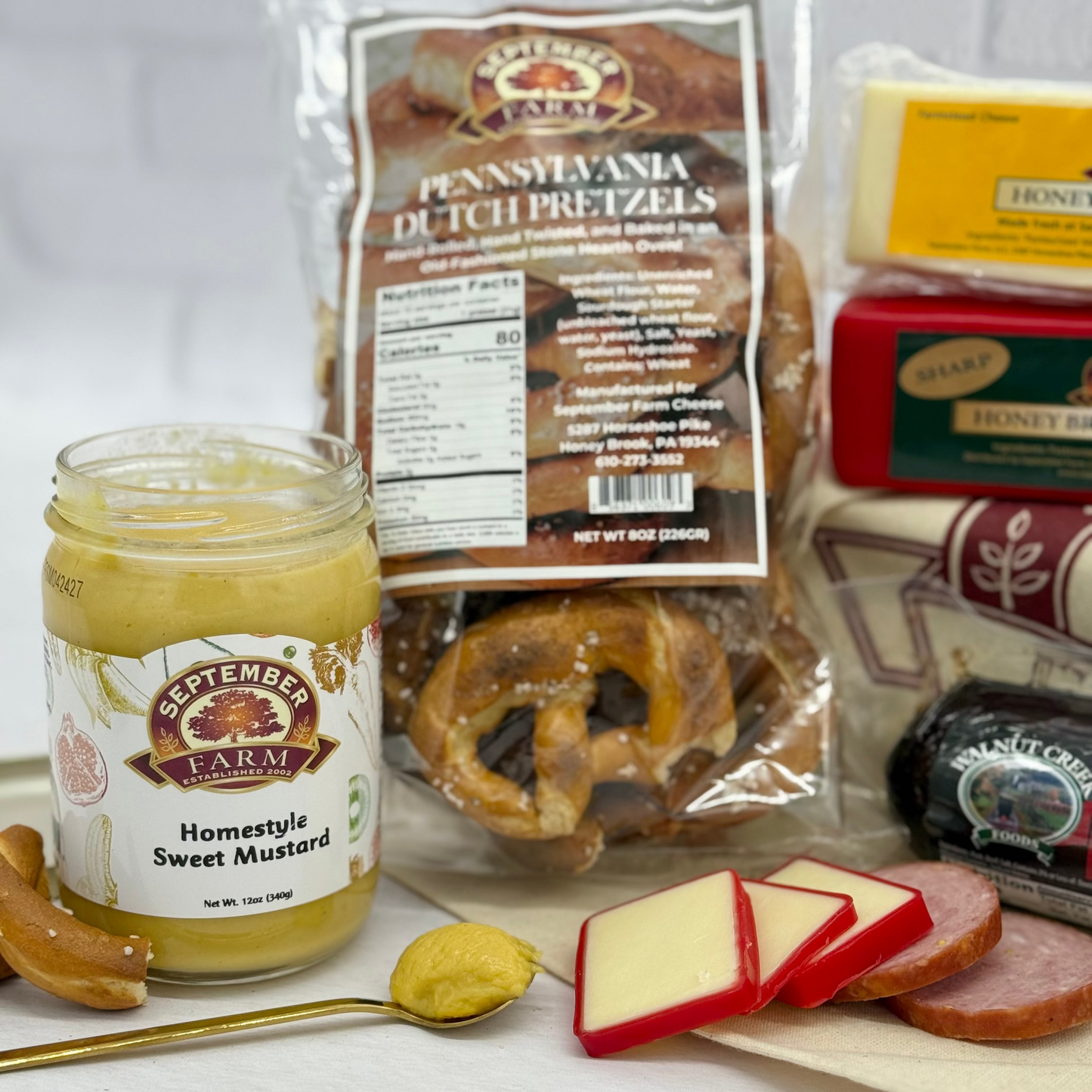 Pretzels & Cheese - September Farm