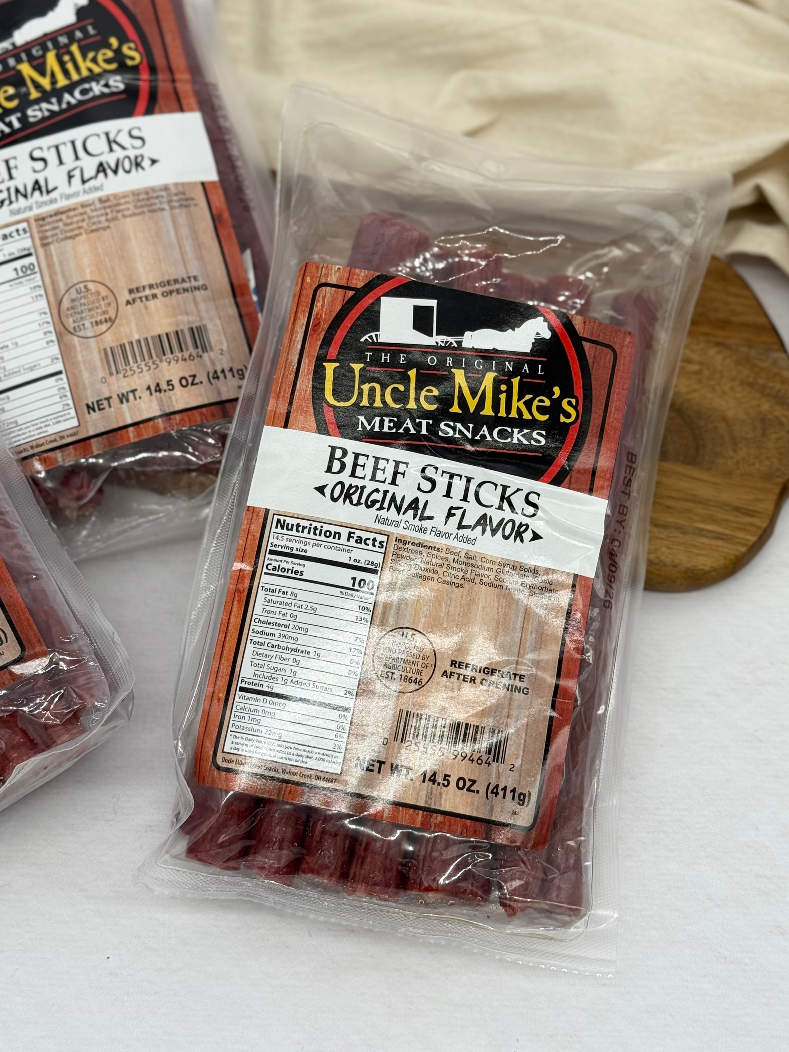 Uncle Mikes Beef Sticks