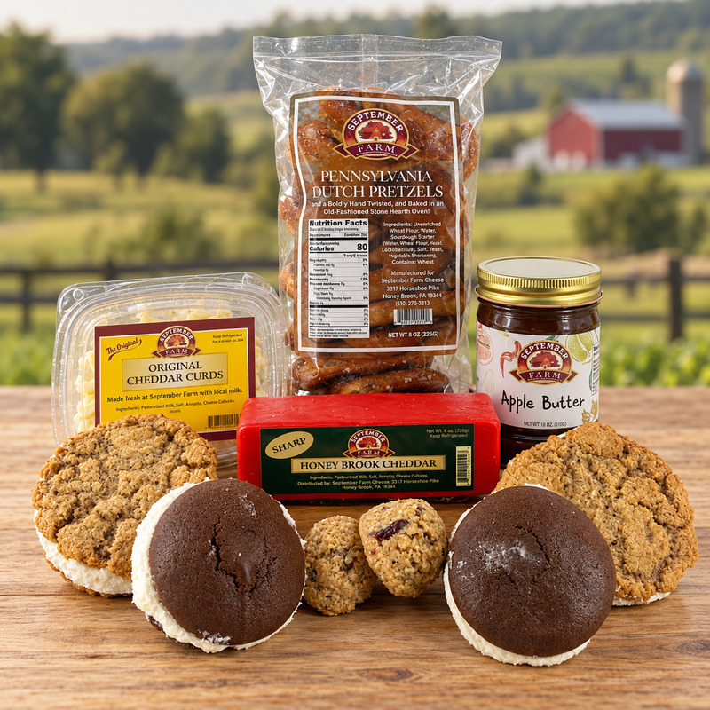 Amish Collection gift box contents